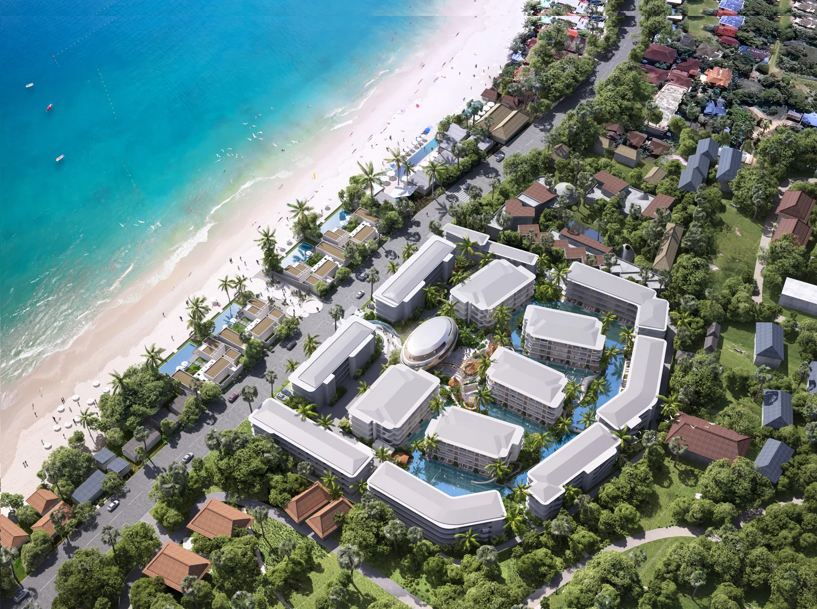 ANAVA residences surrounded by tropical gardens